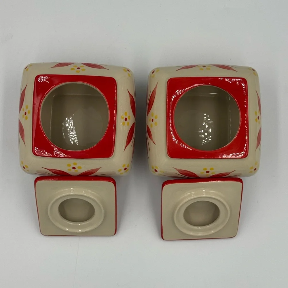 Temp-tations Old World Curved Ramekins with Lids Set of 2
